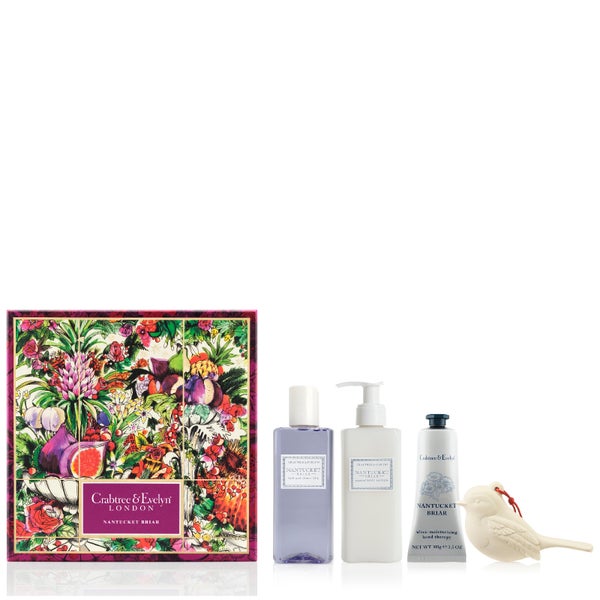 Crabtree & Evelyn Nantucket Briar Body Care Trio (Worth £47.00)