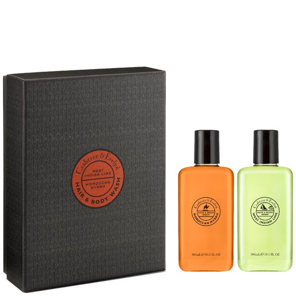 Crabtree & Evelyn Men's Hair & Body Wash Duo (Worth £30.00)
