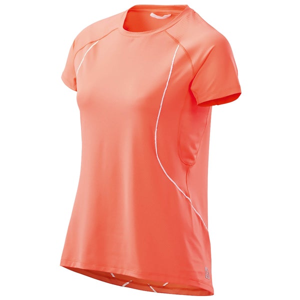 Skins Plus Women's Phoenix Fitted T-Shirt - Tangerine