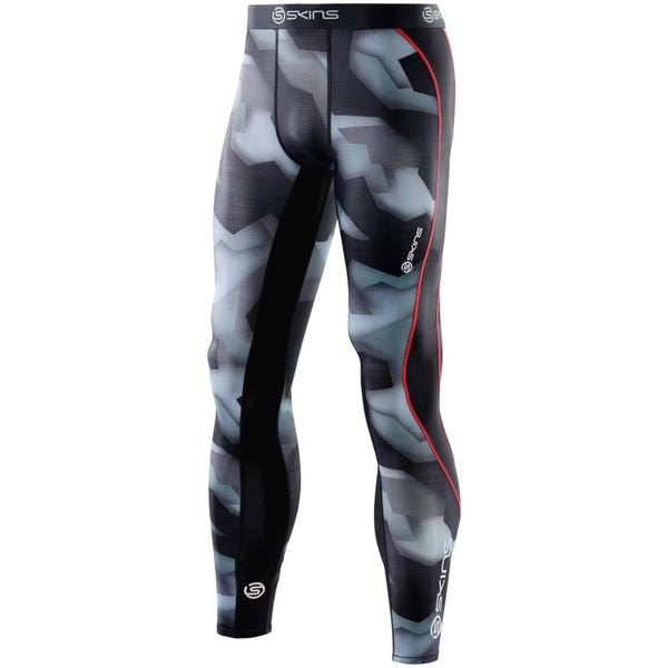 Skins DNAmic Men's Long Tights - Glitch Camo