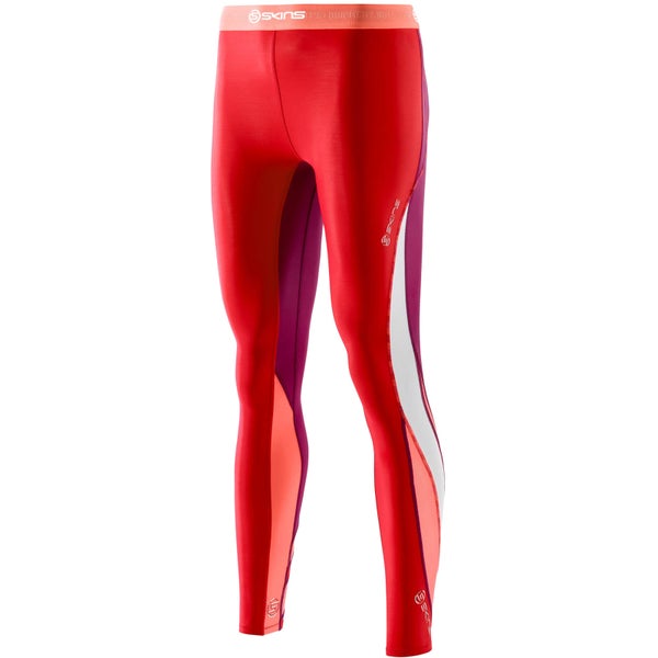 Skins DNAmic Women's Long Tights - Rossa