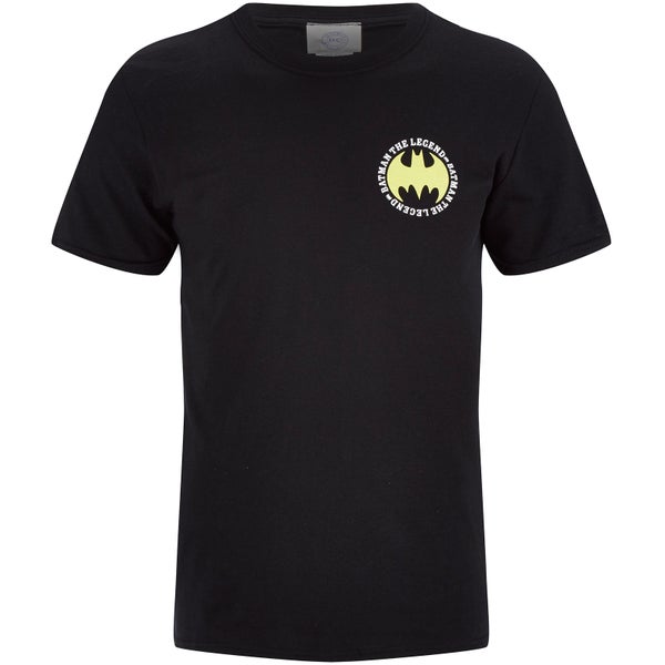 T-Shirt Homme DC Comics Logo Batman The Legend - Noir