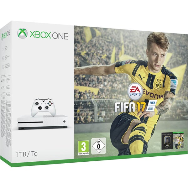 Xbox One S 1TB Console - Includes FIFA 17