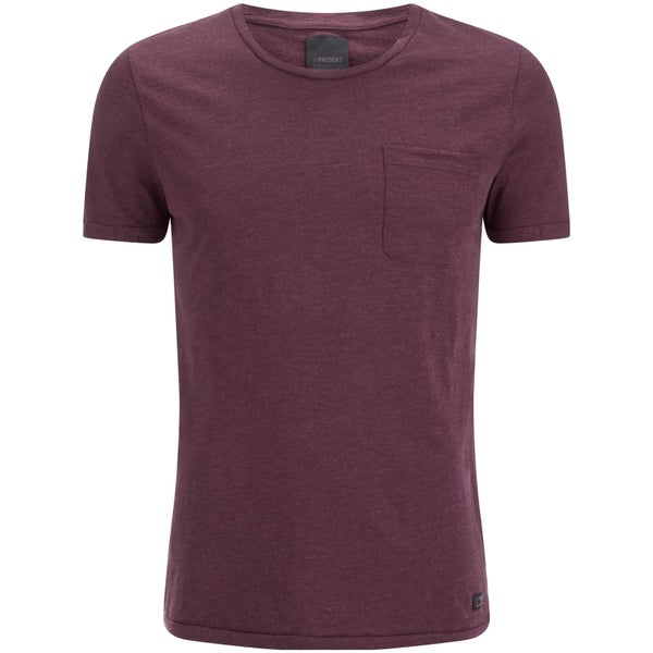 T-Shirt Homme Produkt Slub - Bordeaux
