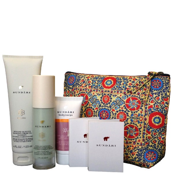 Sundari Beauty Bag For Normal and Combination Skin (Worth £140.00)
