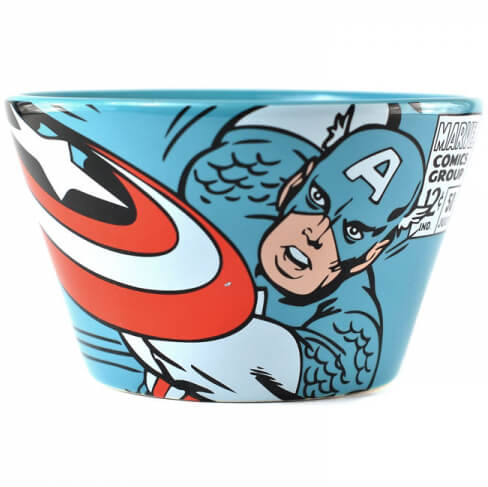 Marvel Captain America Ceramic Bowl in Gift Box