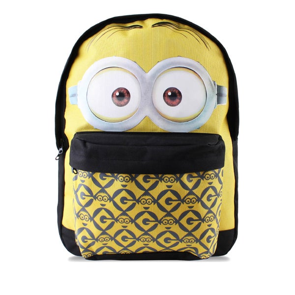 Minions Men's Dave Face Backpack - Yellow