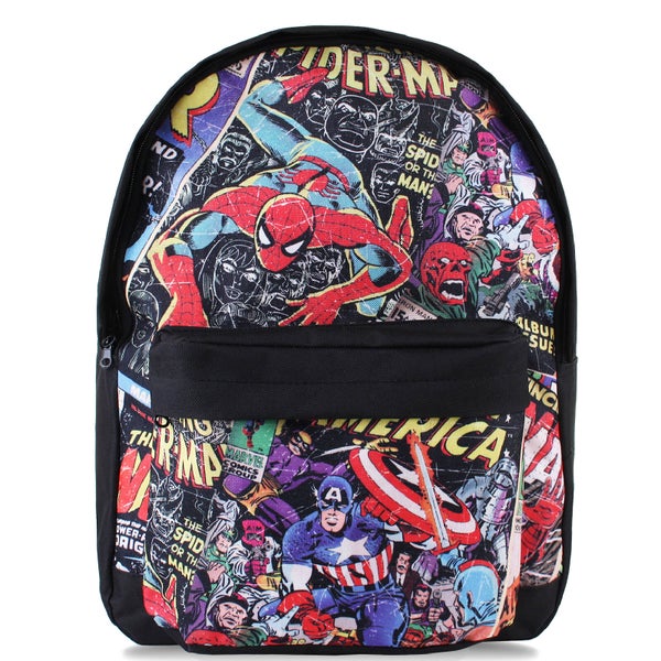 Marvel Men's Amazing Spider-Man Backpack - Black