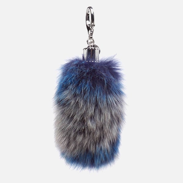 Rebecca Minkoff Women's Fox Tail Bag Charm - Blue Multi