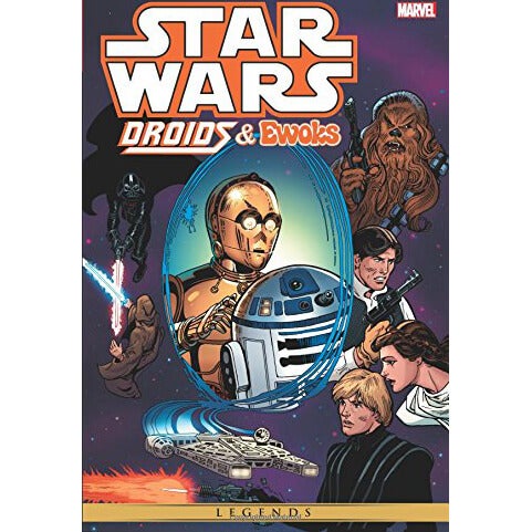 Star Wars Droids And Ewoks Omnibus Droids Cvr Hardcover Graphic Novel