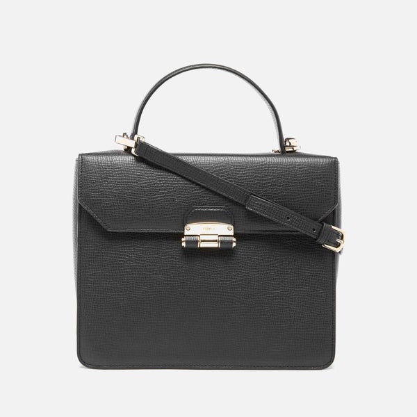 Furla Women's Chiara Small Top Handle Bag - Onyx