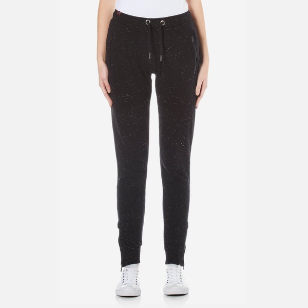 Superdry Women's Luxe Fashion Joggers - Black Nep