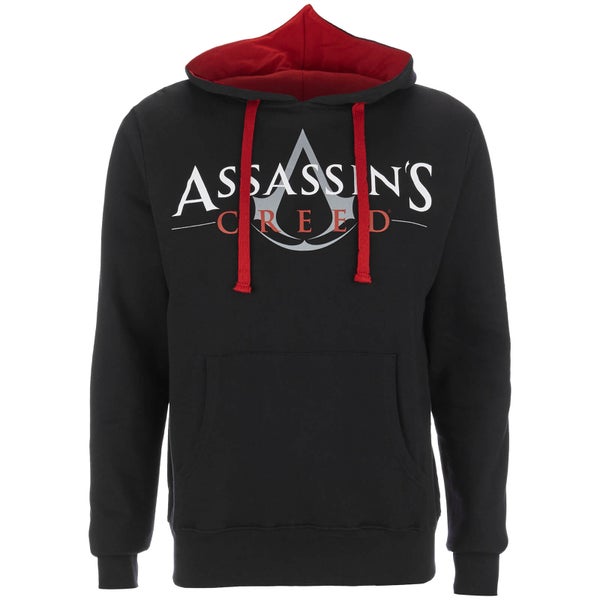Assassin's Creed Sweat-Shirt à Capuche Logo pour Homme - Noir