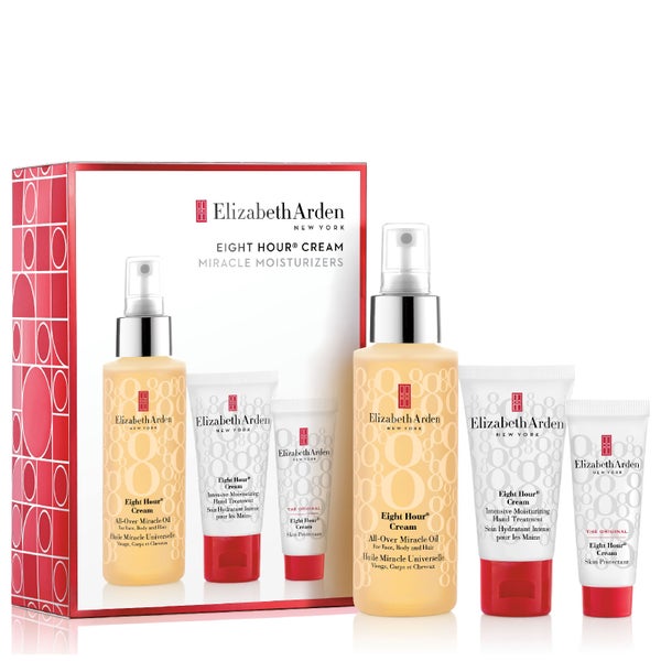 Elizabeth Arden Eight Hour Cream All Over Miracle Oil Set (Worth $51.70)