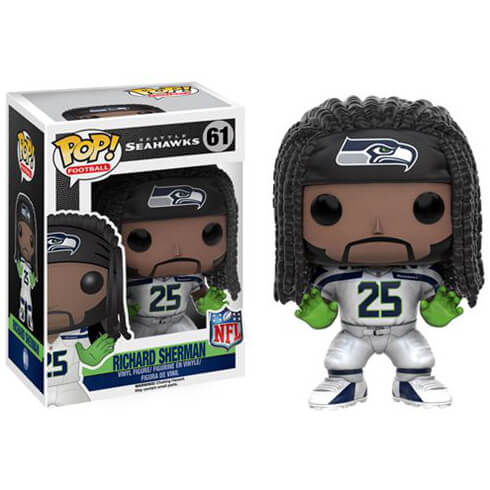 Figurine NFL Richard Sherman 3ème Vague Funko Pop!