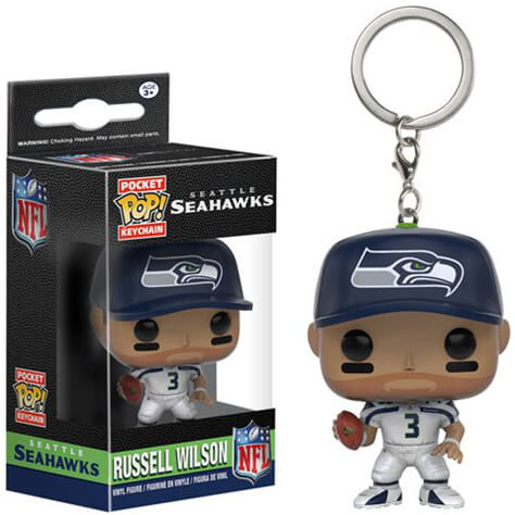 Porte-Clef Pocket Pop! NFL - Russell Wilson