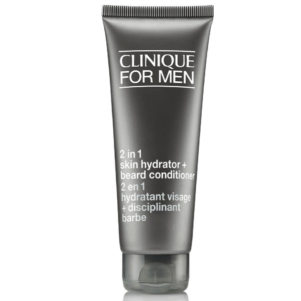 Clinique for Men 2 w 1 krem nawilżający do skóry + odżywka do brody 100 ml