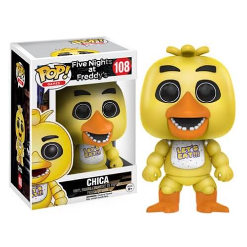 Five Nights at Freddys Chica Funko Pop! Figuur