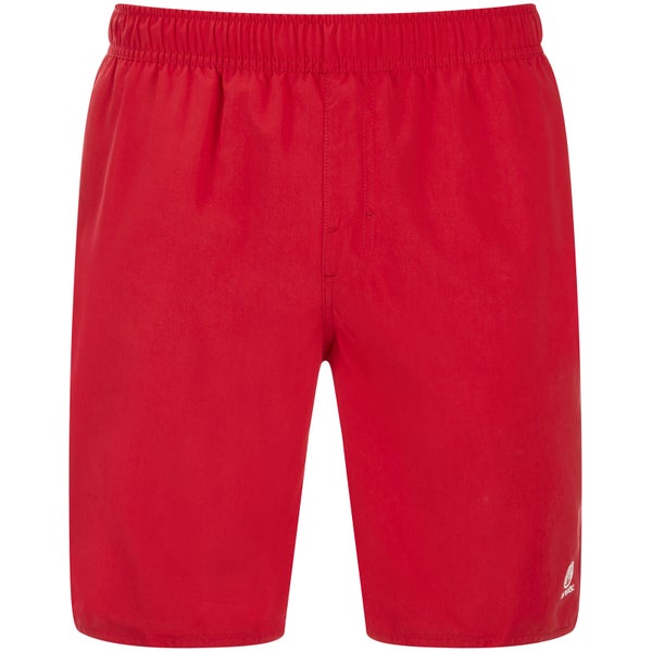 Animal Men's Bahima Board Shorts - Crimson Red