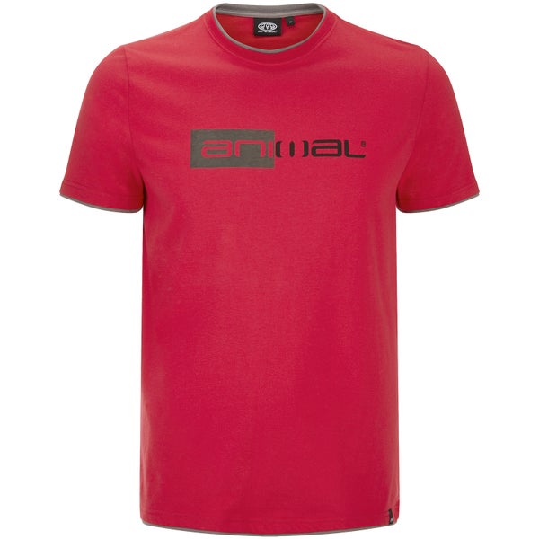 Animal Men's Loaner T-Shirt - Crimson Red