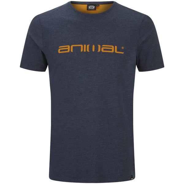 Animal Men's Marrly T-Shirt - Total Eclipse Navy Marl