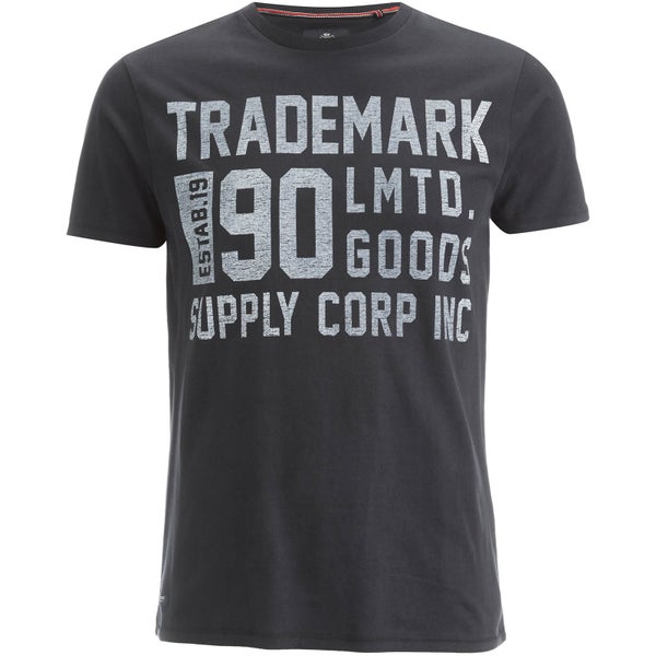 Threadbare Men's Palm T-Shirt - Black