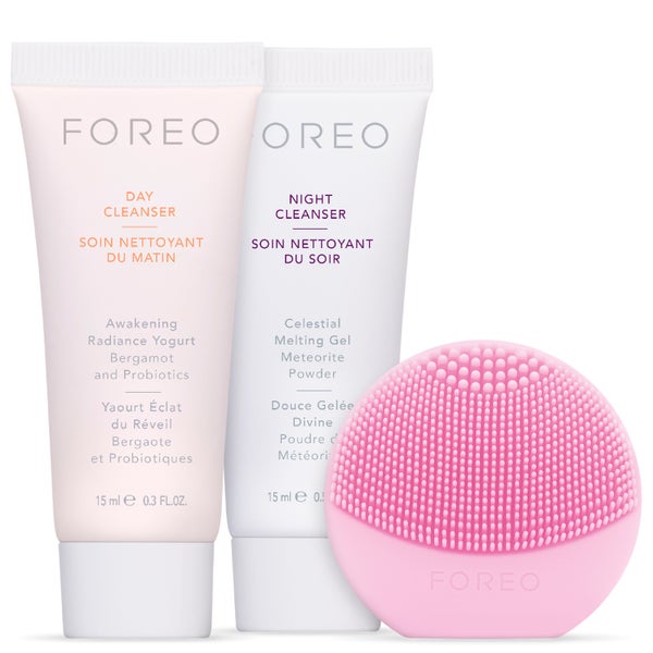 FOREO Cleansing Must-Haves - (LUNA Play) Pearl Pink (Worth £40)