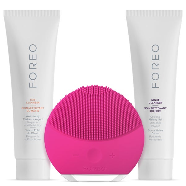 FOREO Holiday Cleansing Collection - (LUNA™ mini 2) Fuchsia (Worth $185)