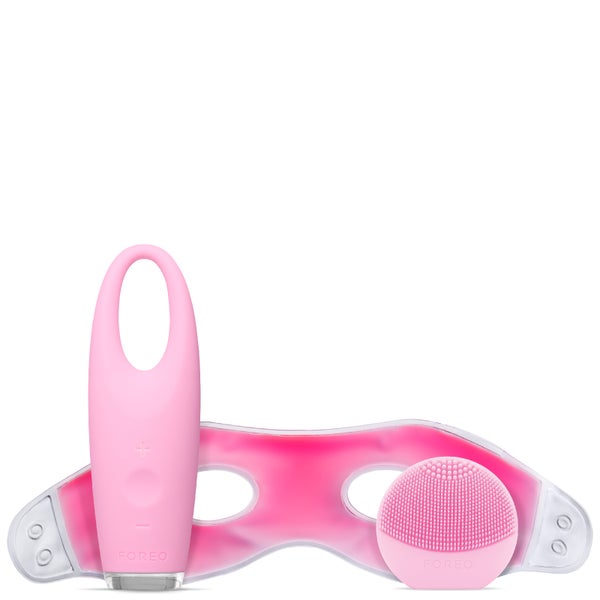 FOREO Pamper Yourself Essentials - (IRIS, LUNA Play) Pearl Pink