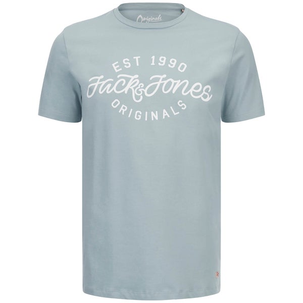 Jack & Jones Originals Men's Finish T-Shirt - Stone Blue