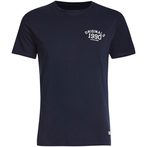 T-Shirt Homme Originals Lights Jack & Jones -Bleu Marine