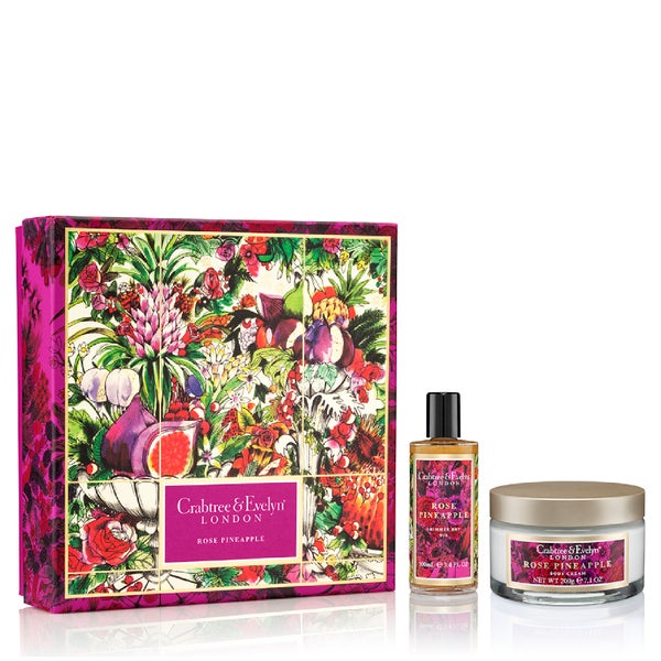 Crabtree & Evelyn Pink Pineapple Luxury Duo