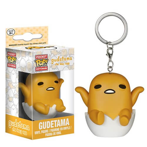 Gudetama Pocket Pop! Key Chain