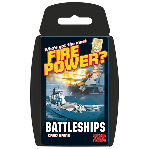 Top Trumps Card Game - Battleships Edition