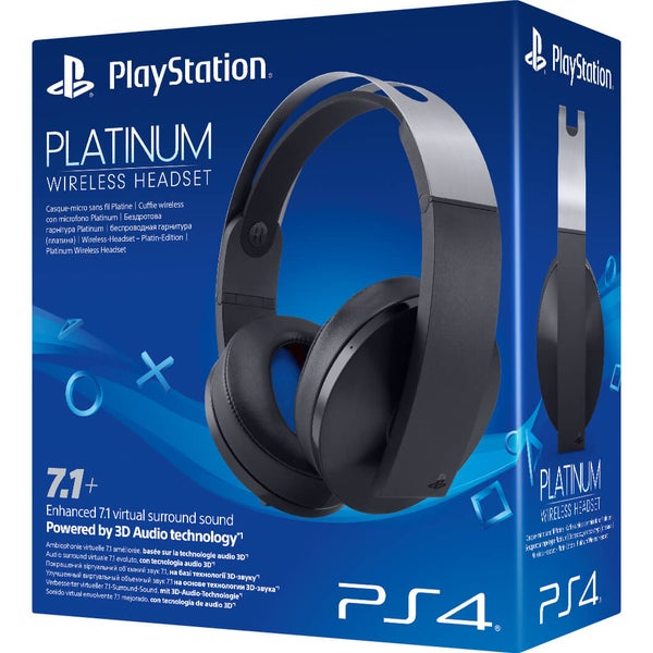 Sony PlayStation 4 Casque de Jeu Sans Fil Platinum