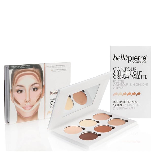 Bellápierre Cosmetics Contour & Highlight Cream Palette(벨라피에르 코스메틱 컨투어 & 하이라이트 크림 팔레트)