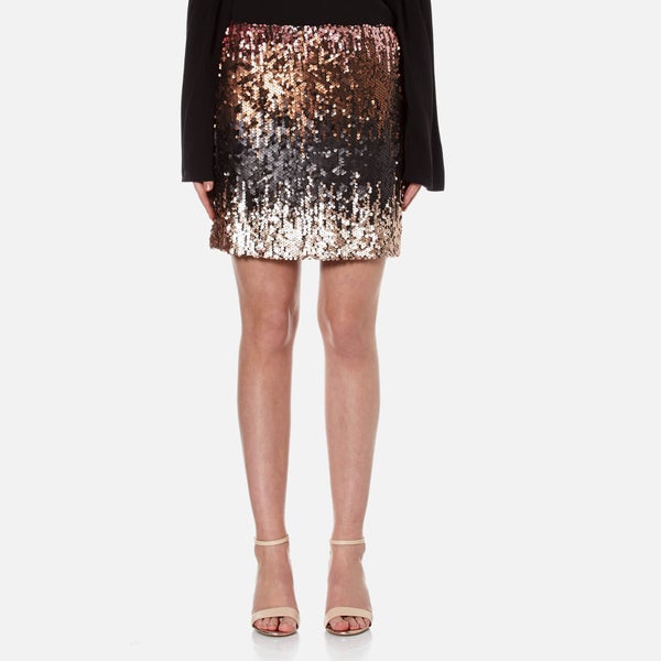 MINKPINK Women's Moon Dust Sequin Mini Skirt - Multi