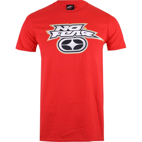 No Fear Men's Reflective Logo T-Shirt - Red