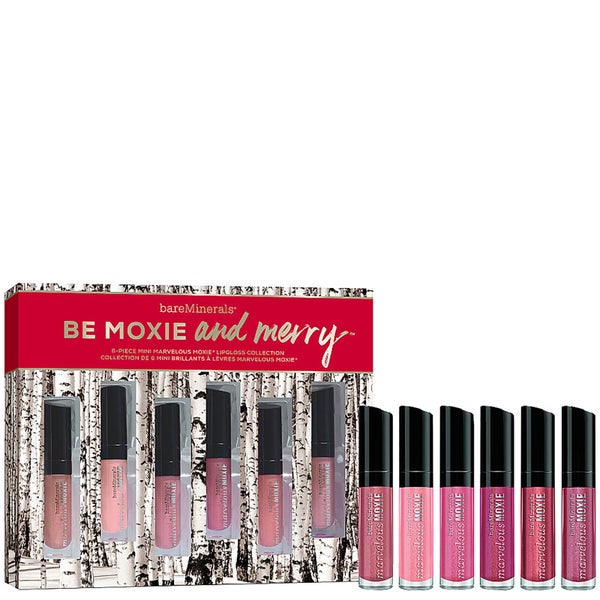 bareMinerals Be Moxie and Merry Mini Marvelous Moxie® Lip Gloss Collection