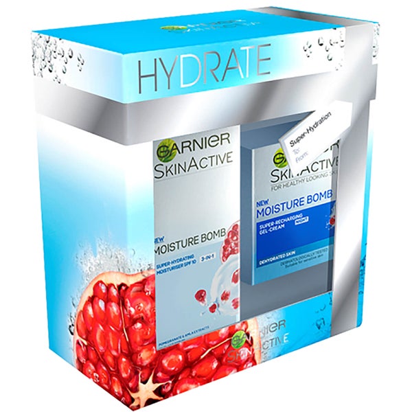 Garnier Hydrate Moisture Bomb Tout pour l’Hydratation Coffret Cadeau