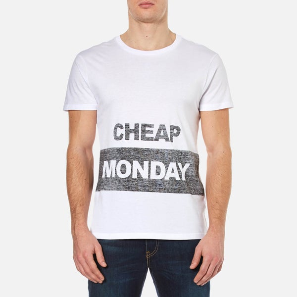 Cheap Monday Men's Standard Reverse T-Shirt - White