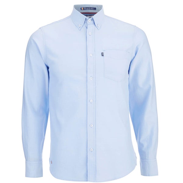 Le Shark Men's Hartford Long Sleeve Shirt - Pale Blue