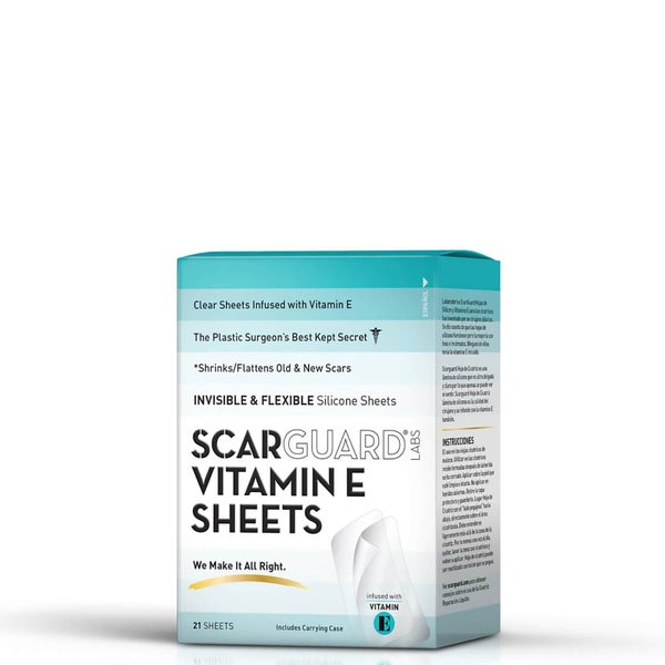 ScarGuard Vitamin E Sheets with Silicone (21 Sheets)