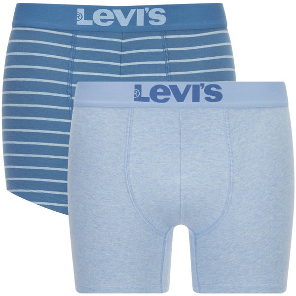 Levi's Men's 200SF 2-Pack Vintage Stripe Boxers - Dark Blue