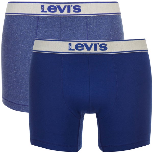 Levi's Men's 200SF 2-Pack Vintage Heather Boxers - Sodalite Blue