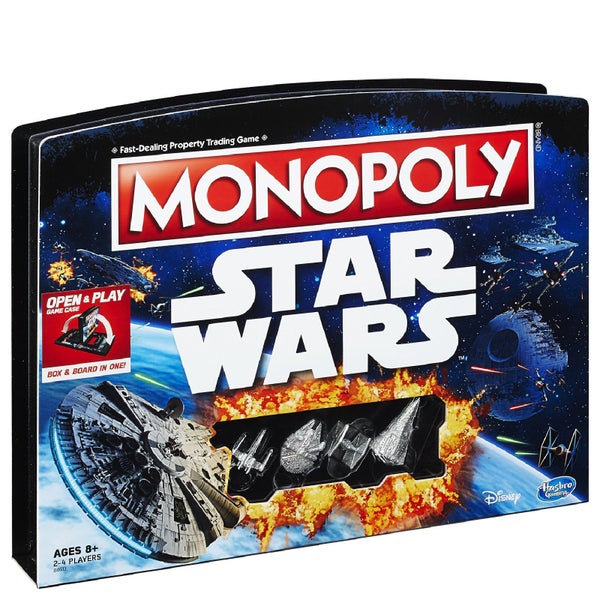 Star Wars Monopoly Open and Play Case