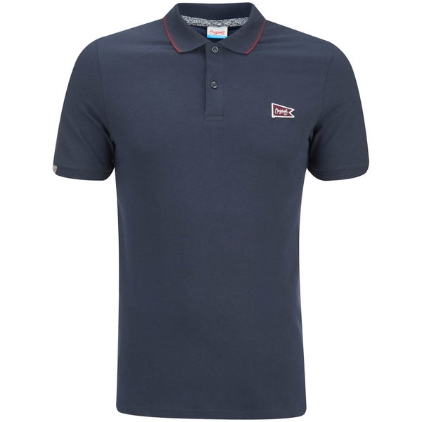 Jack & Jones Men's Originals Brand Polo Shirt - Navy Blazer