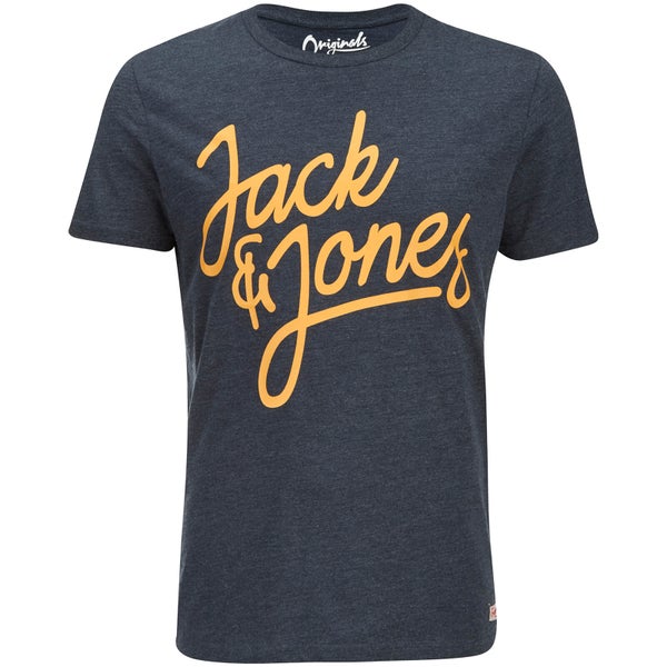 T-Shirt Jack & Jones Homme Originals Atom -Marine