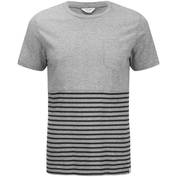 Jack & Jones Men's Core Wise T-Shirt - Light Grey Marl