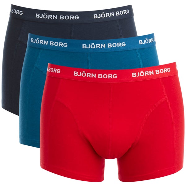 Bjorn Borg Men's 3 Pack Boxers - Blue
